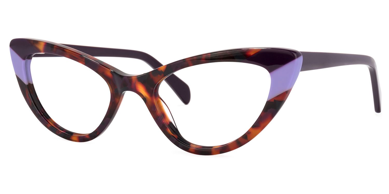 Loretta Cateye Tortoise Glasses | Zeelool Glasses1