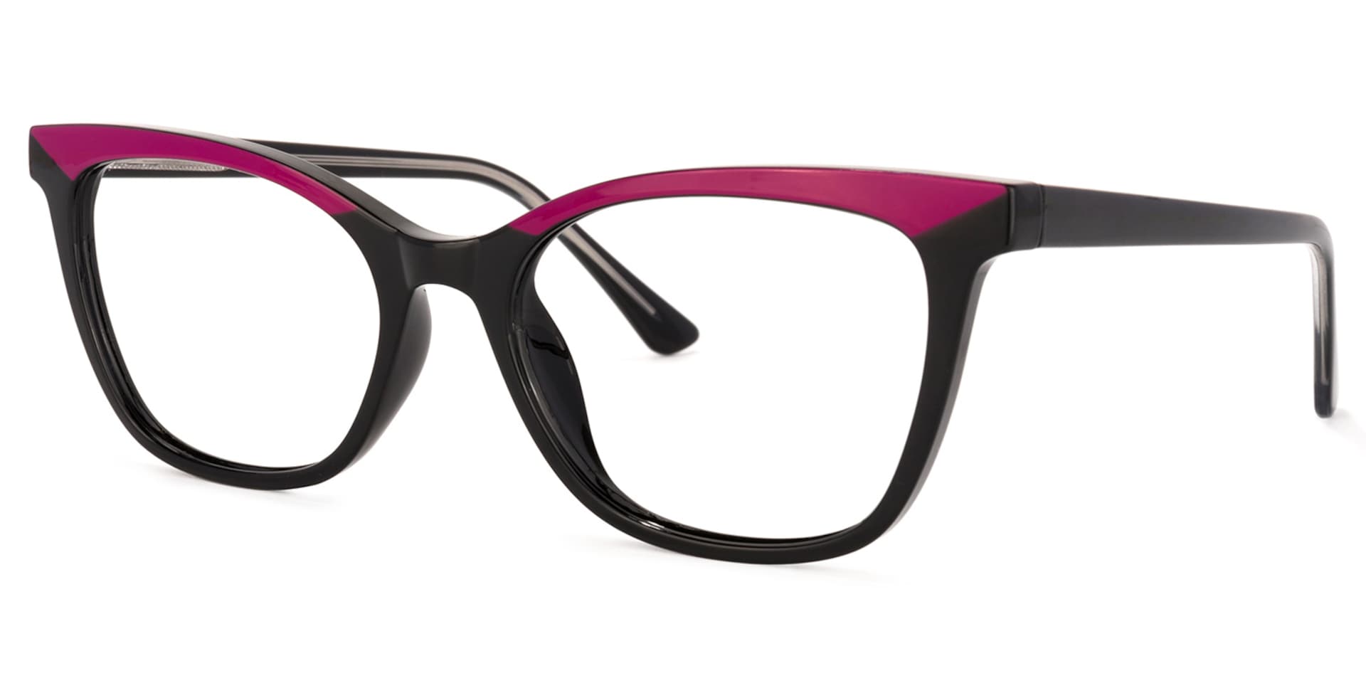 Graham Square Black Glasses | Zeelool Glasses1