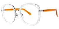 Mindset Sqaure White Glasses1