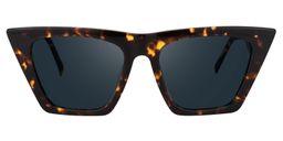 Cecile Cat Eye Tortoise Sunglasses0