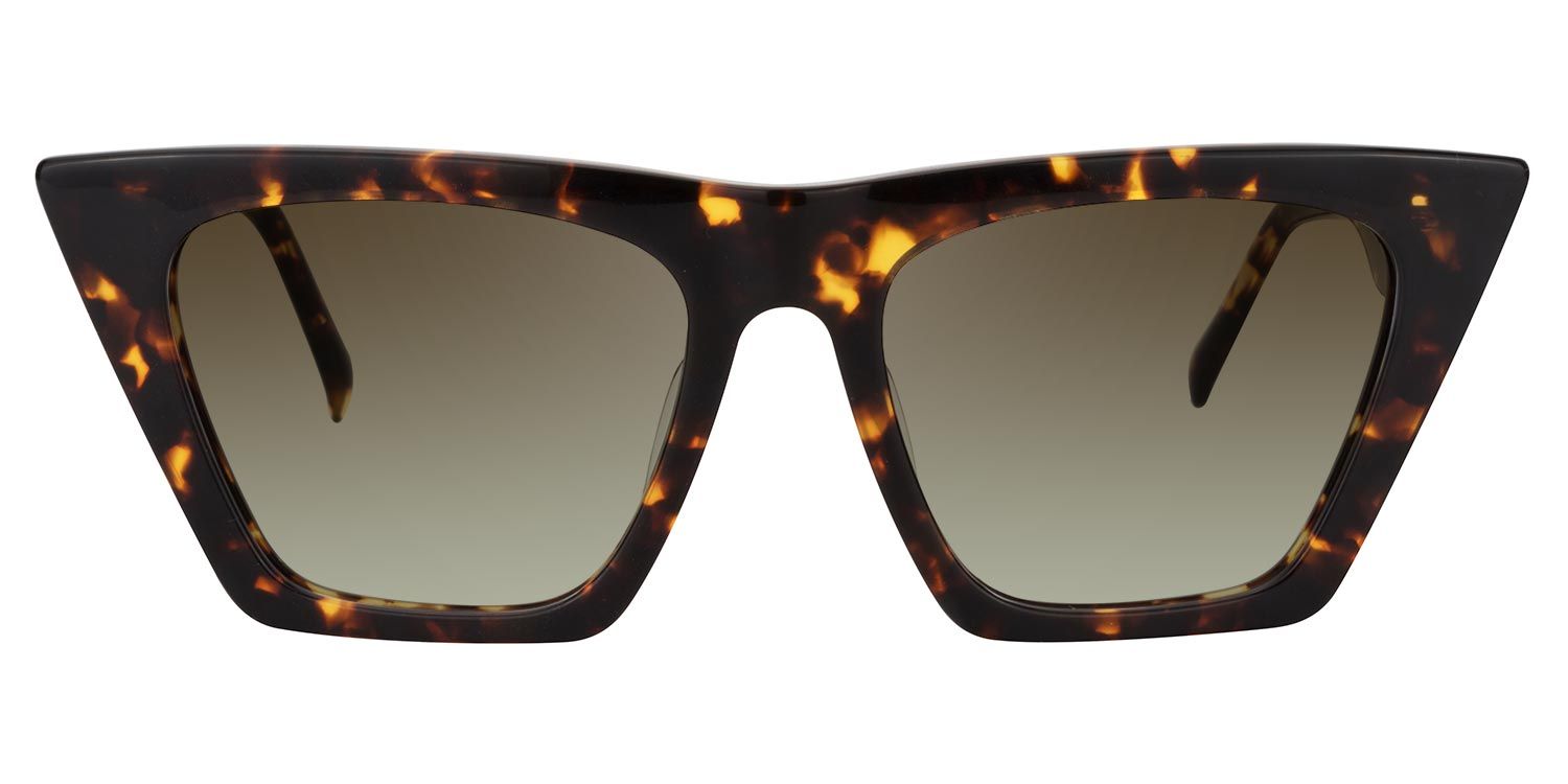 Cecile Cat Eye Tortoise Sunglasses | Zeelool Glasses0
