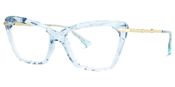Juliet Cateye Light Blue Glasses1