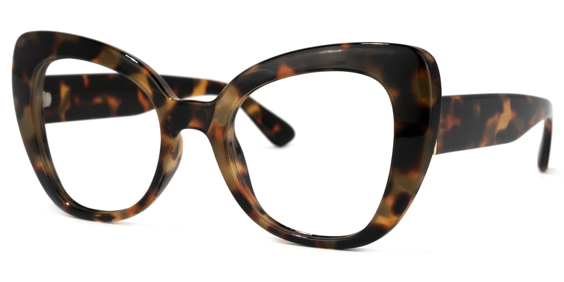 Quanita Cateye Tortoise Glasses | Zeelool Glasses1