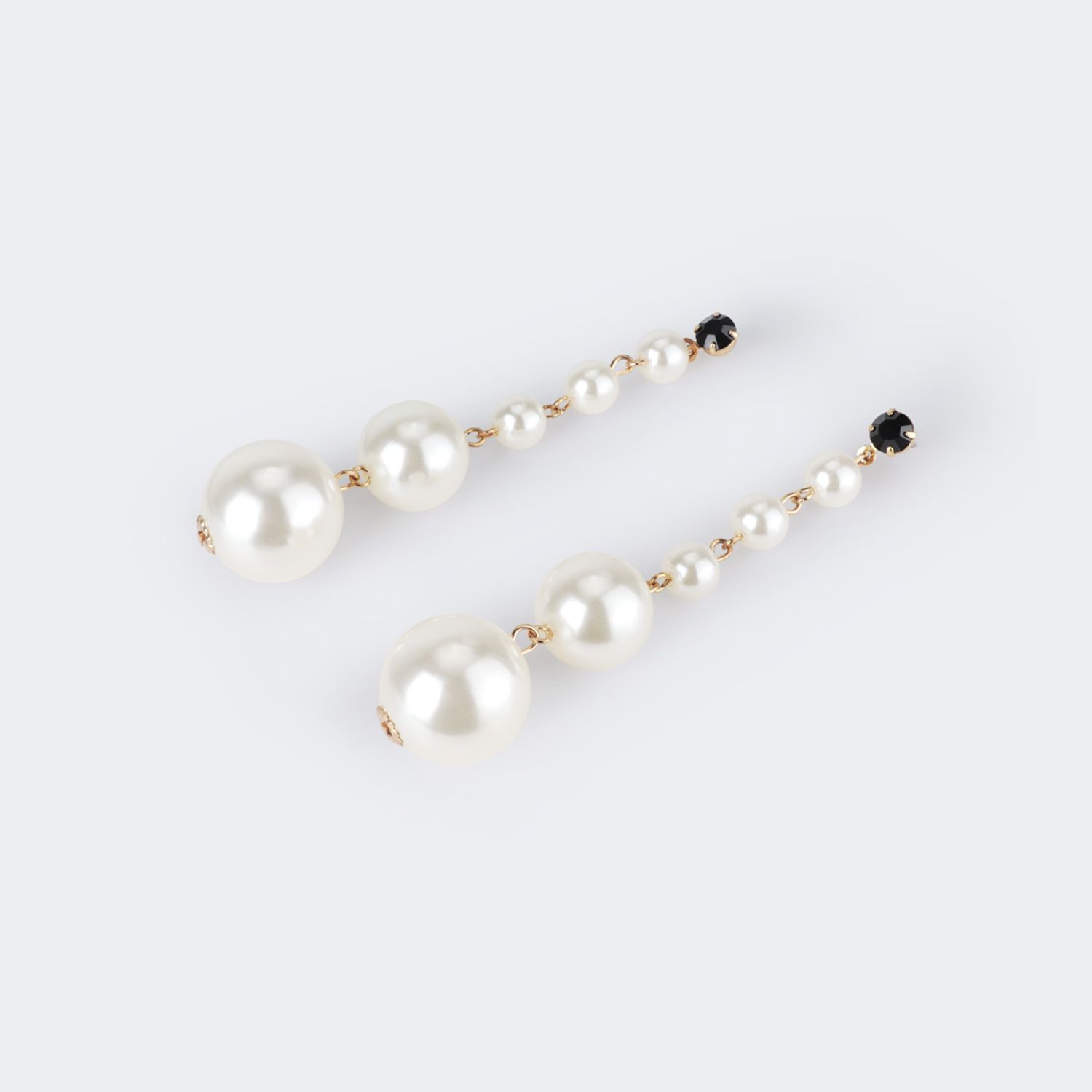 Vintage Elegant White Pearl Earrings  | Zeelool Glasses0
