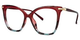 Lamar Butterfly Red Glasses2