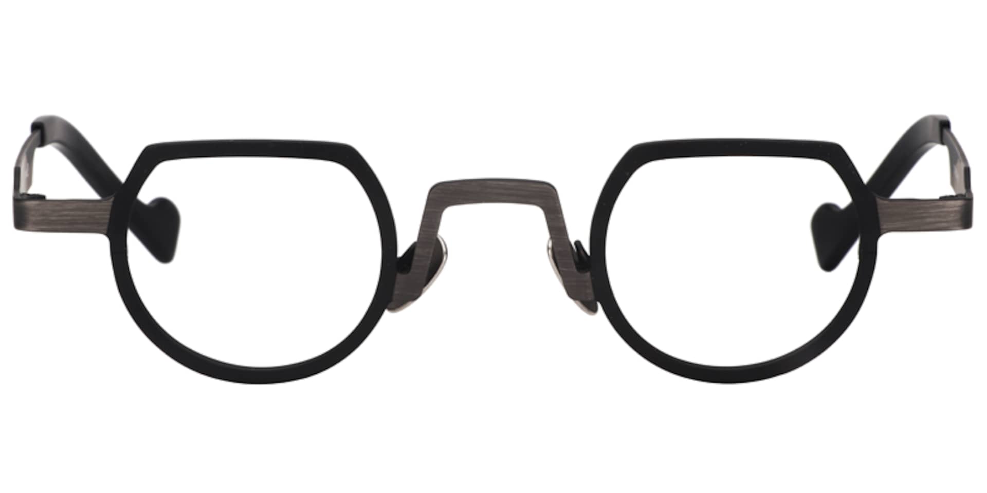 Timothy Round Black Glasses | Zeelool Glasses0