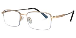 Baggett Rectangle Gold Glasses1