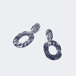 Stylish Chunky Acetate Earrings0