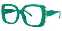Seth Square Green Glasses1