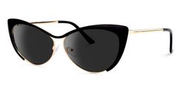 Ellen Black Cat eye Sunglasses1