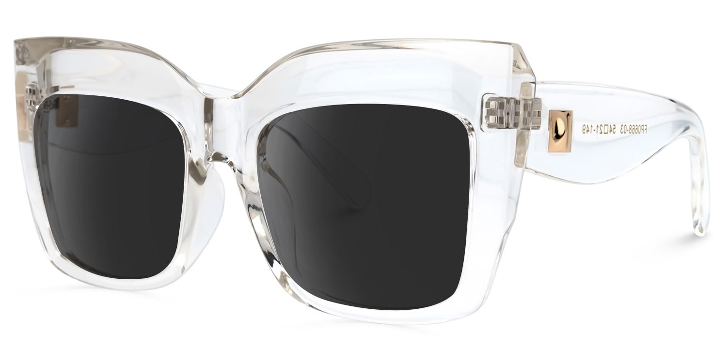 Alberta Cat Eye Crystal Sunglasses