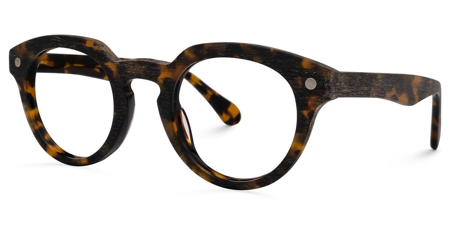 Galmore Round Tortoise Glasses | Zeelool Glasses