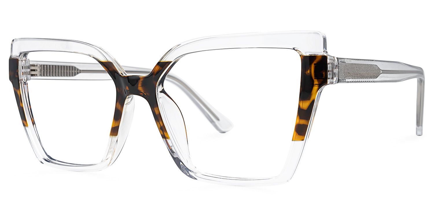 Lonnie Butterfly Clear Glasses | Zeelool Glasses1