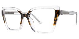 Lonnie Butterfly Clear Glasses1
