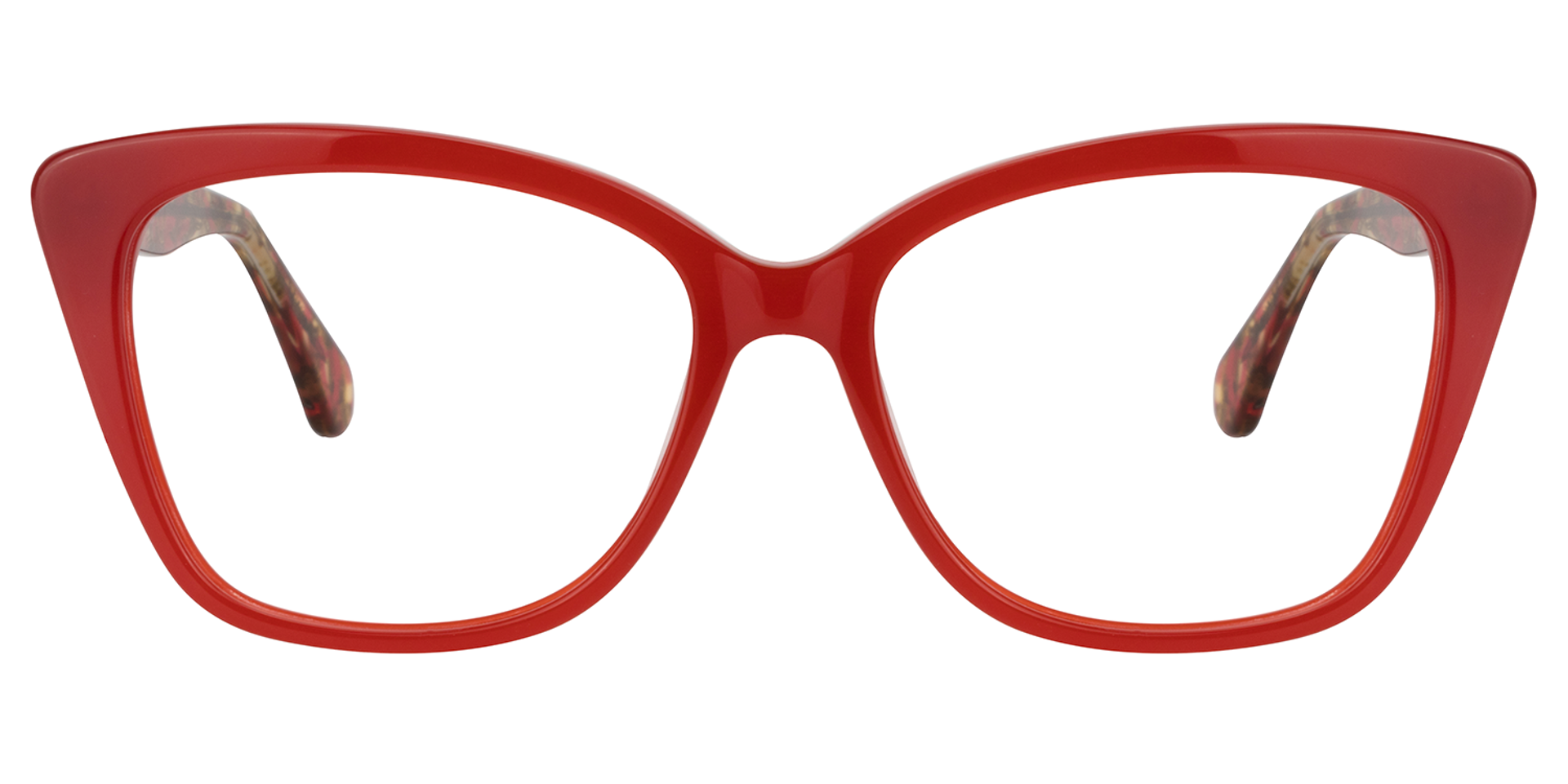 Square Red Glasses | Zeelool Glasses0