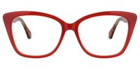Alethea Square Red Glasses0