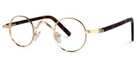Cryssy Round Gold Glasses1