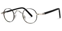 Cryssy Round Silver Glasses1