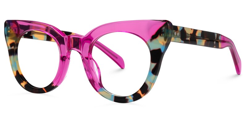 Godwin Cateye Purple Glasses | Zeelool Glasses1