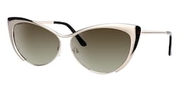 Ellen Cateye Silver Sunglasses1