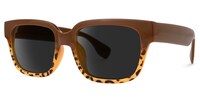 Colin Rectangle Brown Sunglasses1