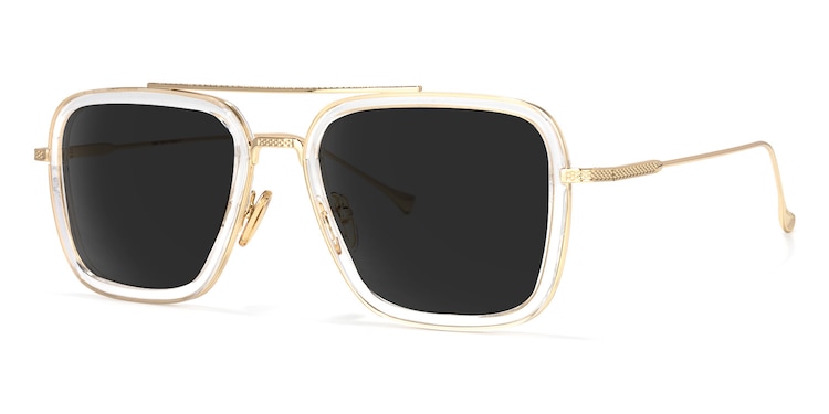 Gifford Aviator Crystal Sunglasses