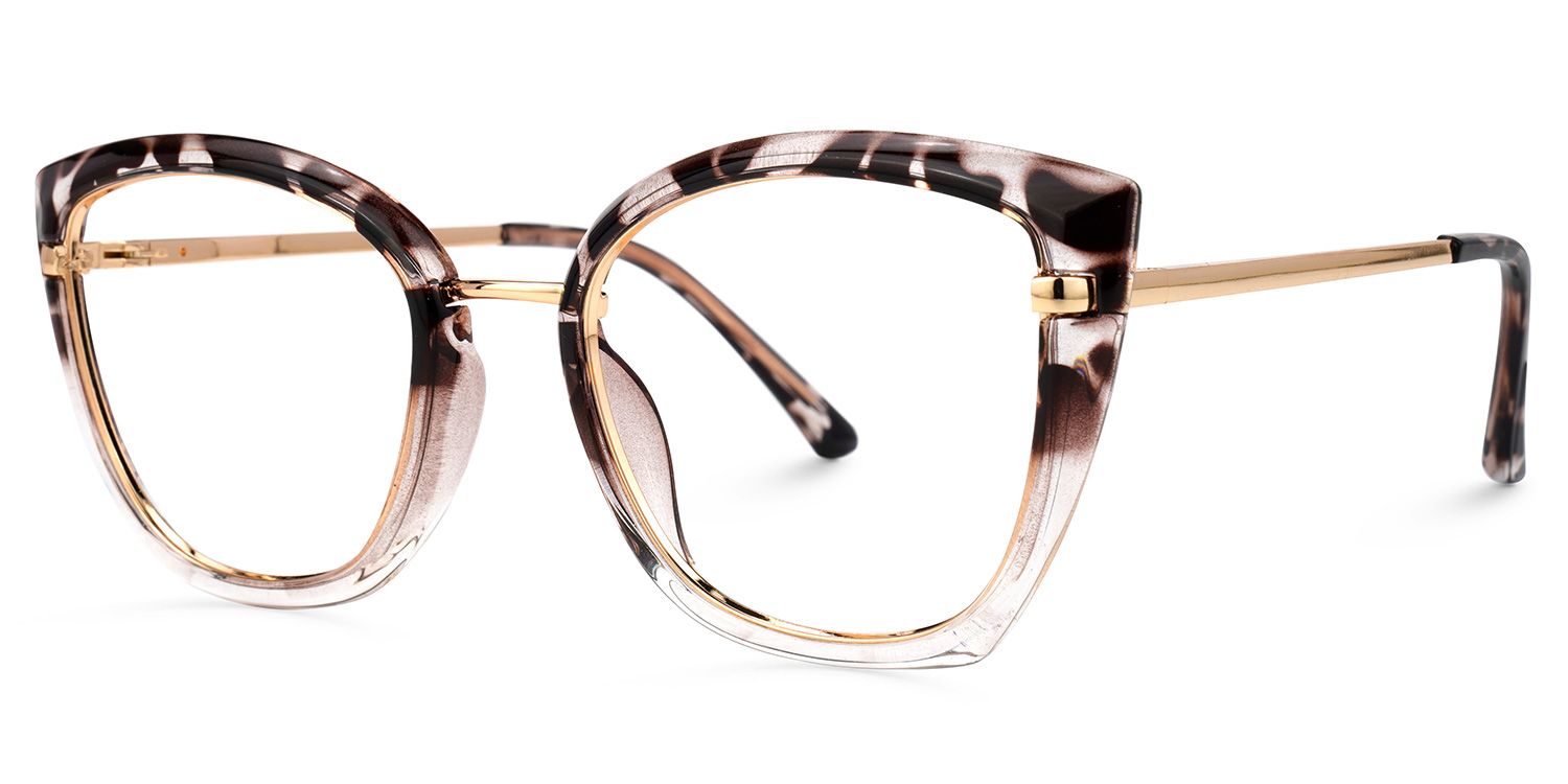 Siphe Cateye Tortoise Glasses | Zeelool Glasses1
