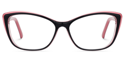 Fidelia Cat Eye Black Glasses1