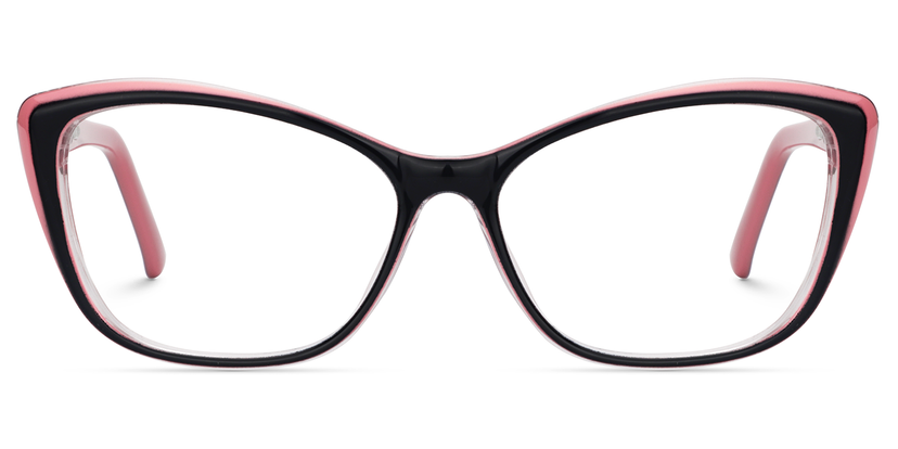 Fidelia Cat Eye Black Glasses