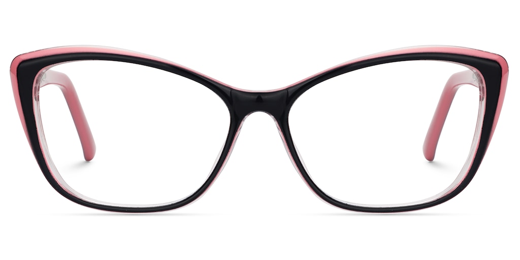 Fidelia Cat Eye Black Glasses