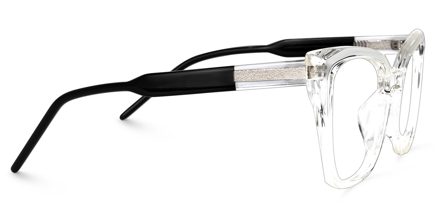 Yushica Square Crystal Glasses | Zeelool Glasses