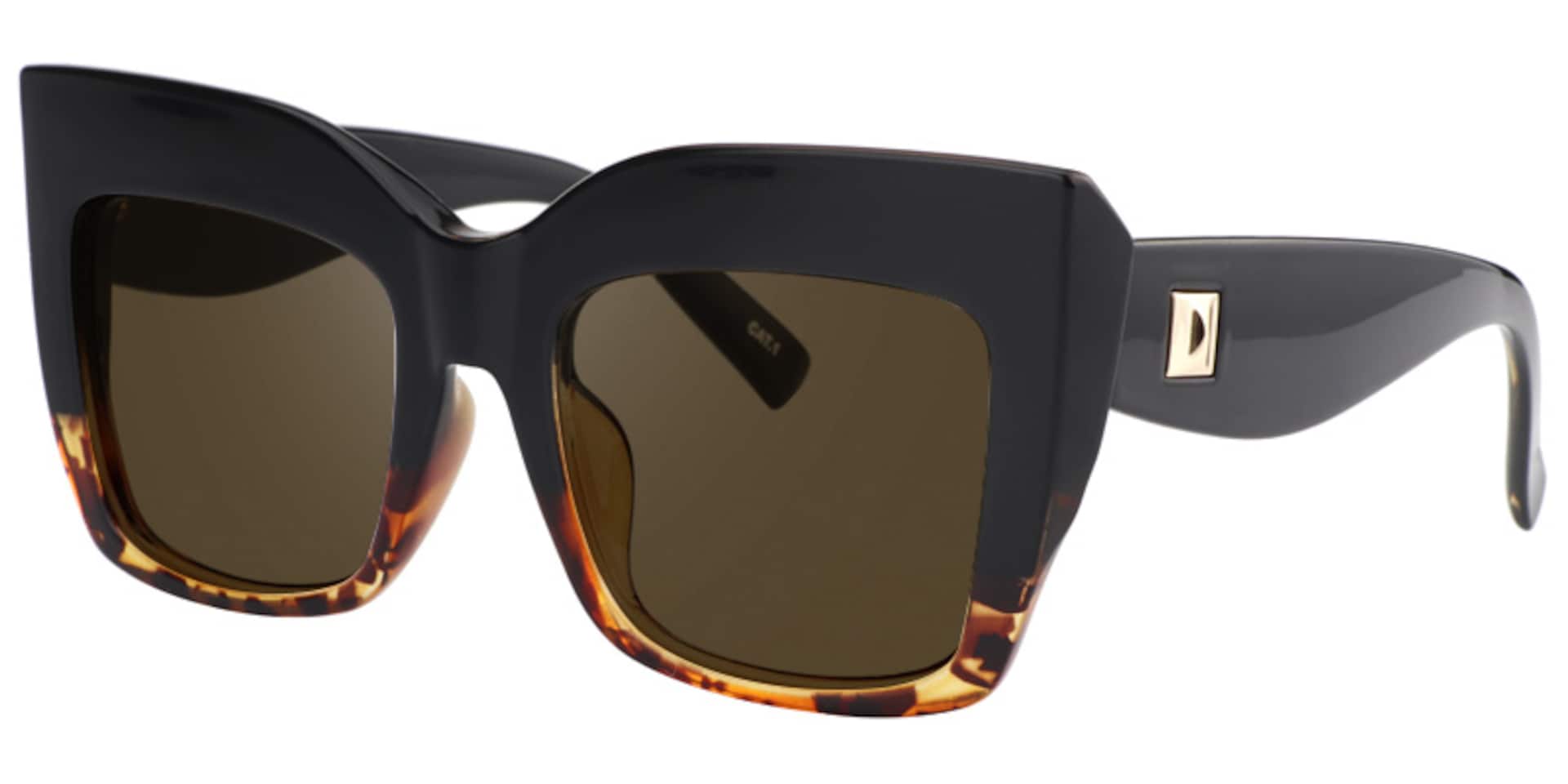 Alberta Cateye Tortoise Sunglasses | Zeelool Glasses1