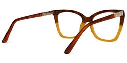 Latora Cateye Two-Tone Glasses3