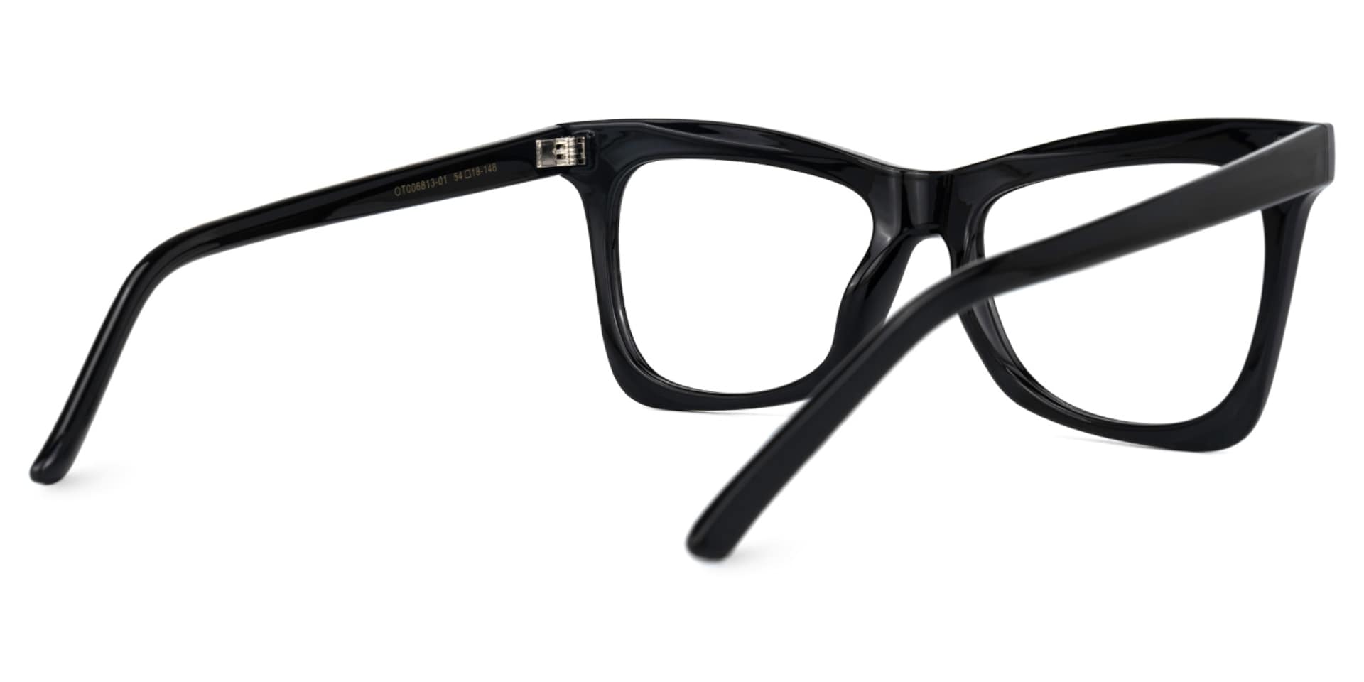 Yaritza Butterfly Black Glasses | Zeelool Glasses3