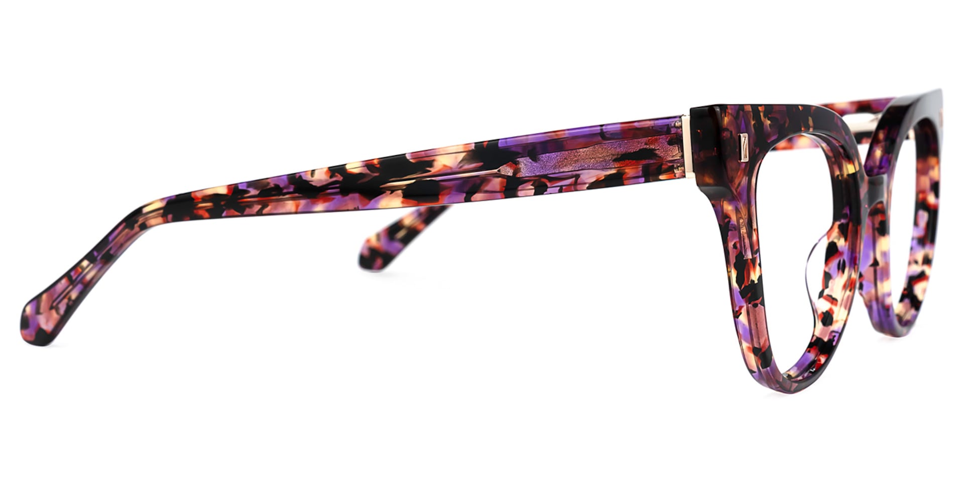 Susie Cateye Floral Glasses | Zeelool Glasses2