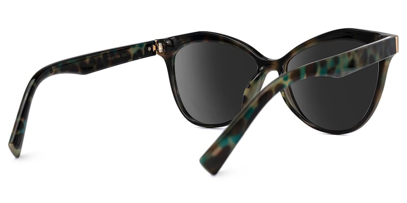 Cateye Pink Floral Glasses | Zeelool Glasses3