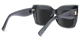 Alberta Cateye Gray Sunglasses3