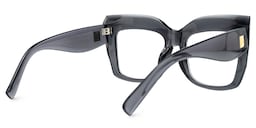 Alberta Cateye Gray Glasses3
