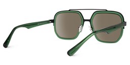 Ace Aviator Green Sunglasses3