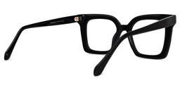 Khadra Square Black Glasses3