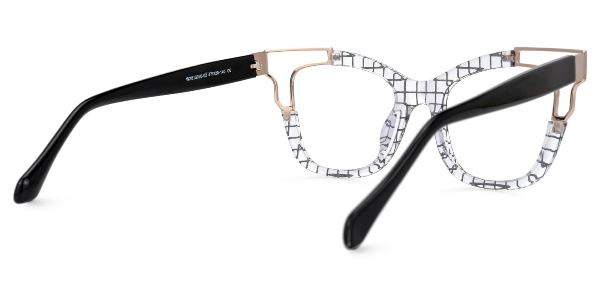 Crystal Rhoden Cateye EyeGlasses and Glasses Frames3