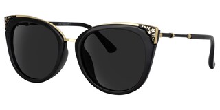 Dalton Cat Eye Black Sunglasses1