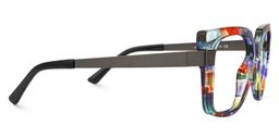 Yaida Square Colorful Glasses2