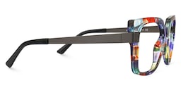 Yaida Square Colorful Glasses2