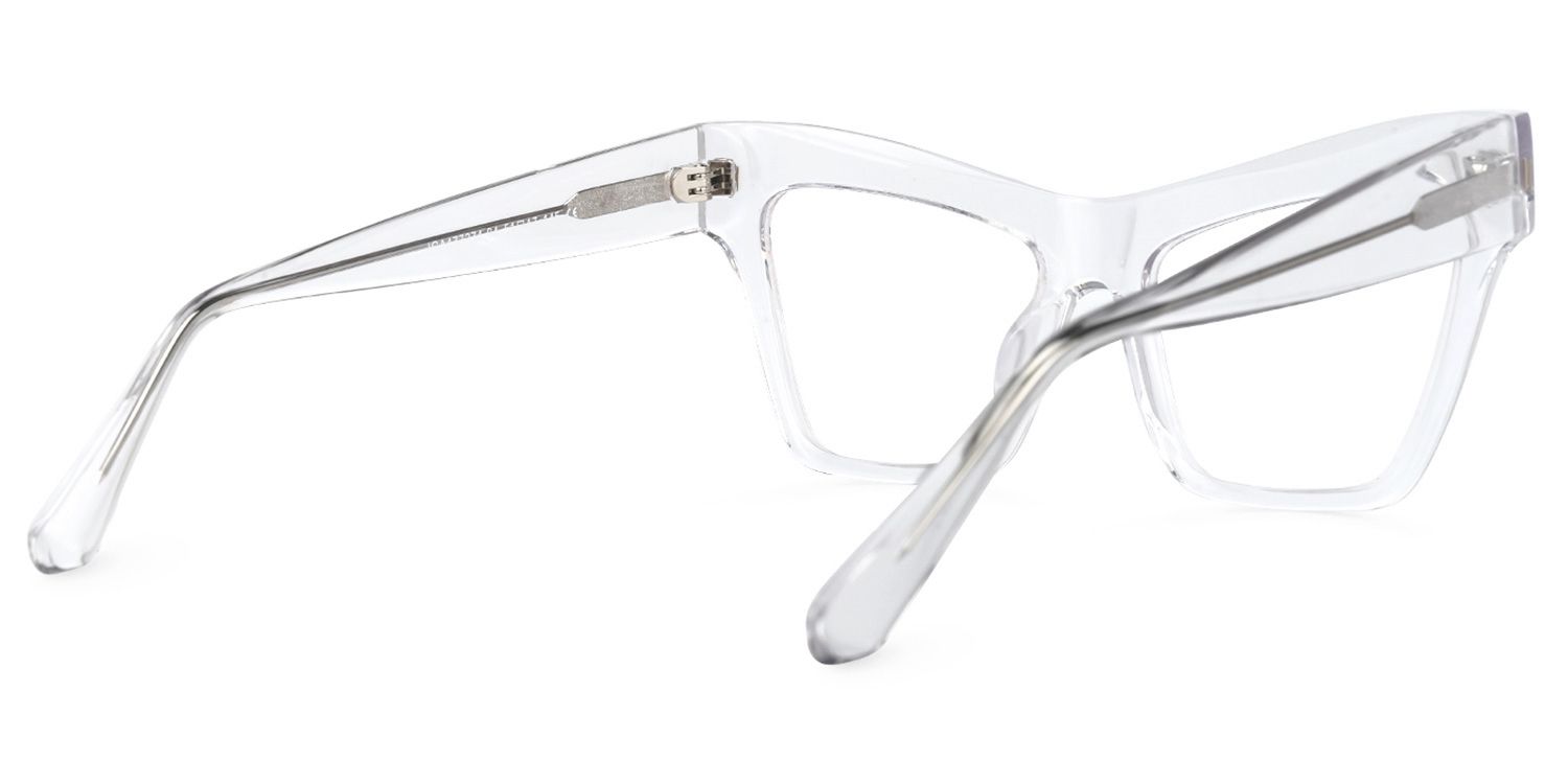 Diarra Cateye Clear Glasses | Zeelool Glasses