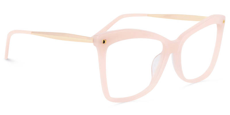 Isaebella Butterfly Pink Frame Glasses | Zeelool Optical1