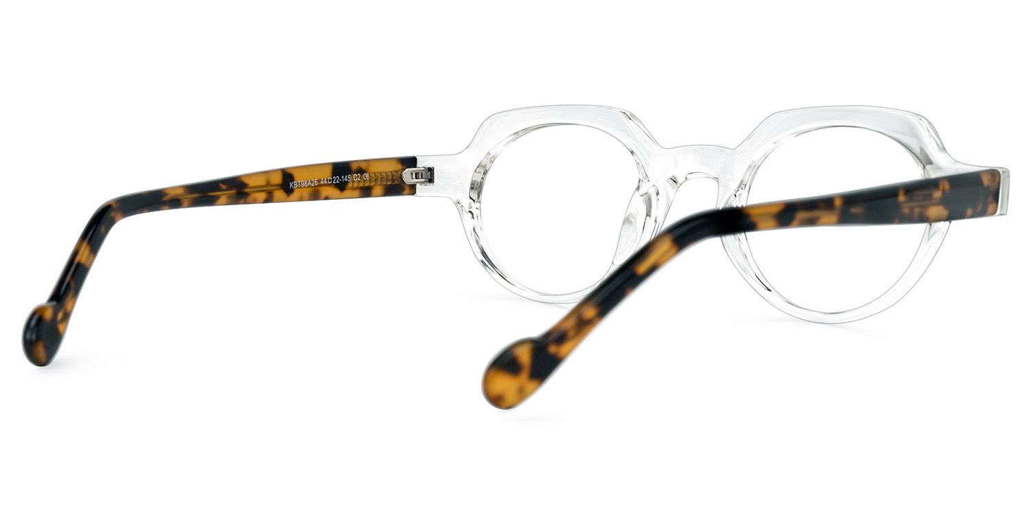Renwick Oval Clear Glasses | Zeelool Glasses