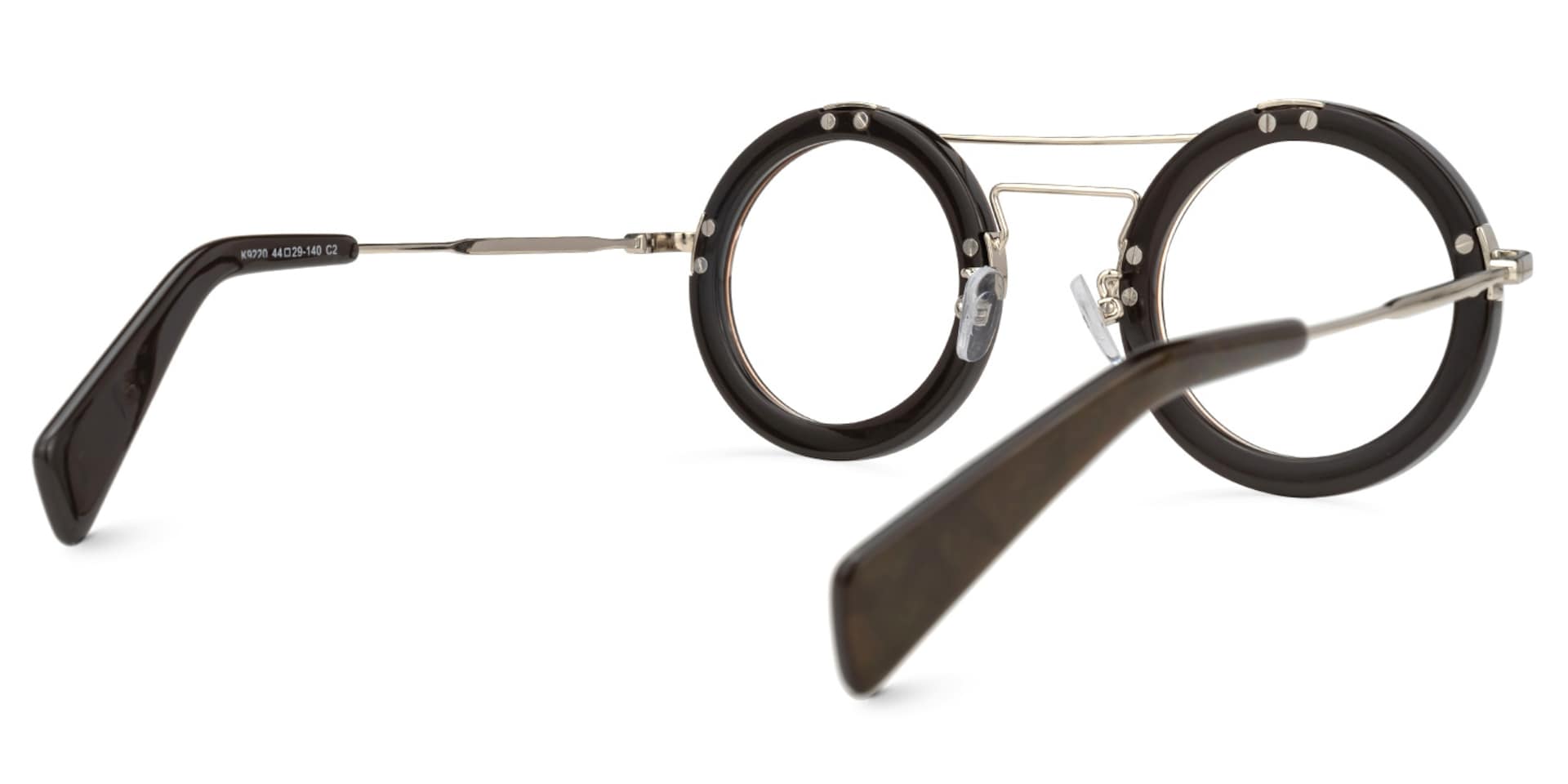 Talkami Round Brown Glasses | Zeelool Glasses3