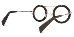 Talkami Round Brown Glasses3