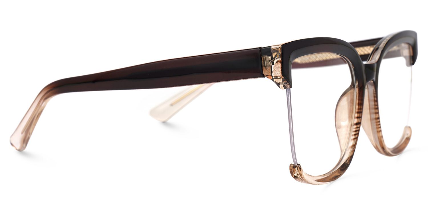 Cadogan Square Brown Glasses | Zeelool Glasses2
